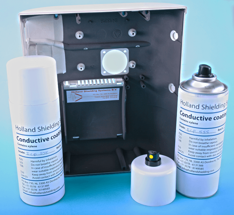 導電性ニッケルコーティング（部品番号3801）導電性ニッケルコーティングは、365mlのエアロゾル、5リットルの缶、20リットルの缶で利用可能です。