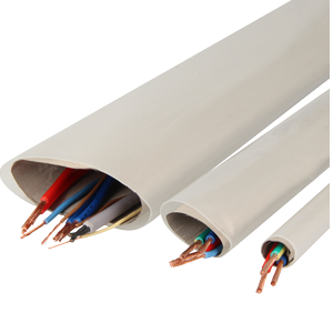 EMI heat shrinking tubes (conductive textile based)