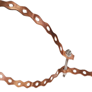 Mu-copper grounding straps